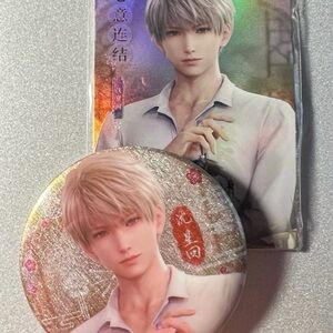 Love and Deepspace Xavier Card and Pin Set